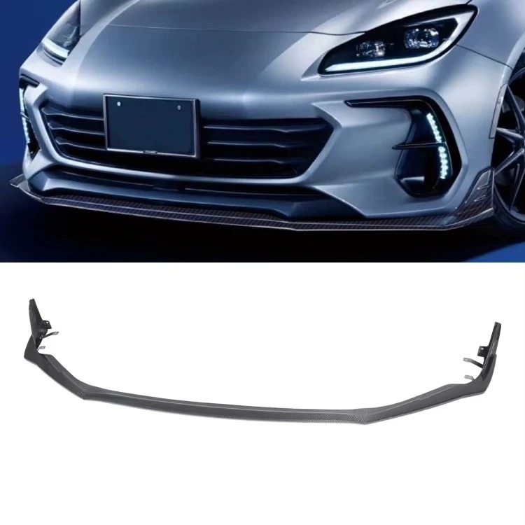 High Quality ST Style Carbon Fiber Front Bumper Lip for  Gr86  Brz Front Bumper Front Shovel 2021-2023